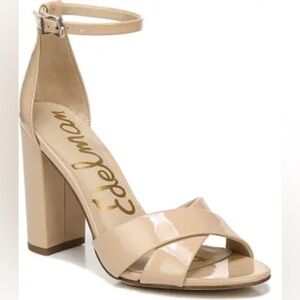 SAM EDELMAN Yancy Ankle Strap Sandals Taupe Size‎ 9.5